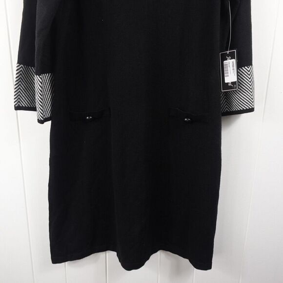 Jessica Howard Womens Cowl Neck Sweaterdress Plus Size 1X - Picture 7 of 12